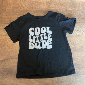 COOL LITTLE DUDE Graphic Tee for Boys Size Small